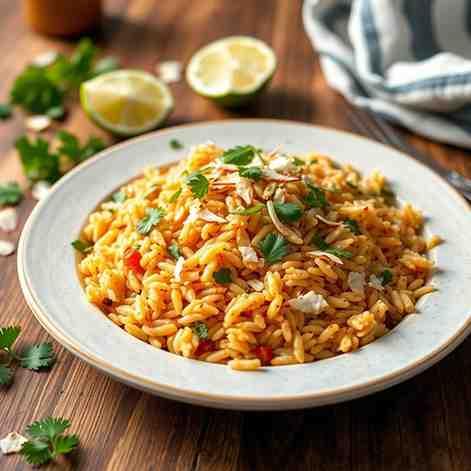 Arroz con Coco - Easy Vegetarian Rice Dish